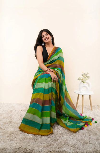 Mehak Mulmul Saree