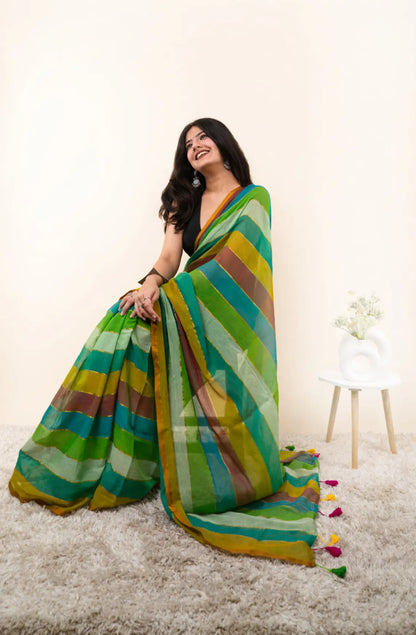 Mehak Mulmul Saree