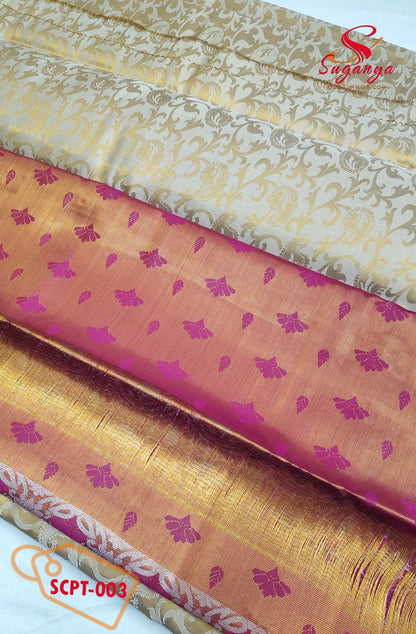 Poompavai – Tissue Bridal Saree Gezal