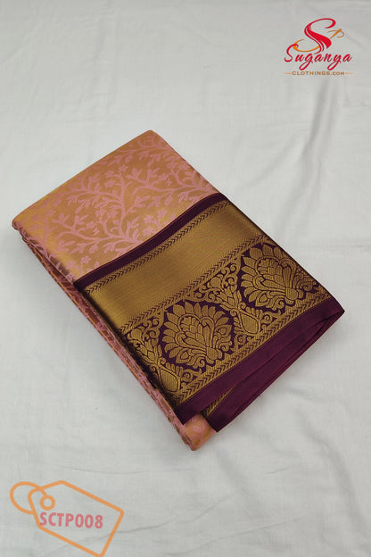 Poompavai – Tissue Bridal Saree