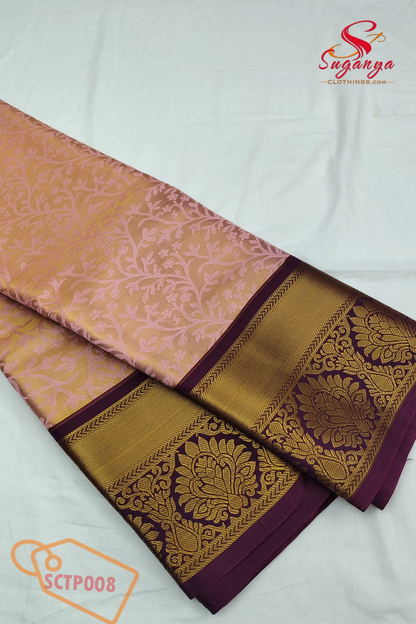 Poompavai – Tissue Bridal Saree