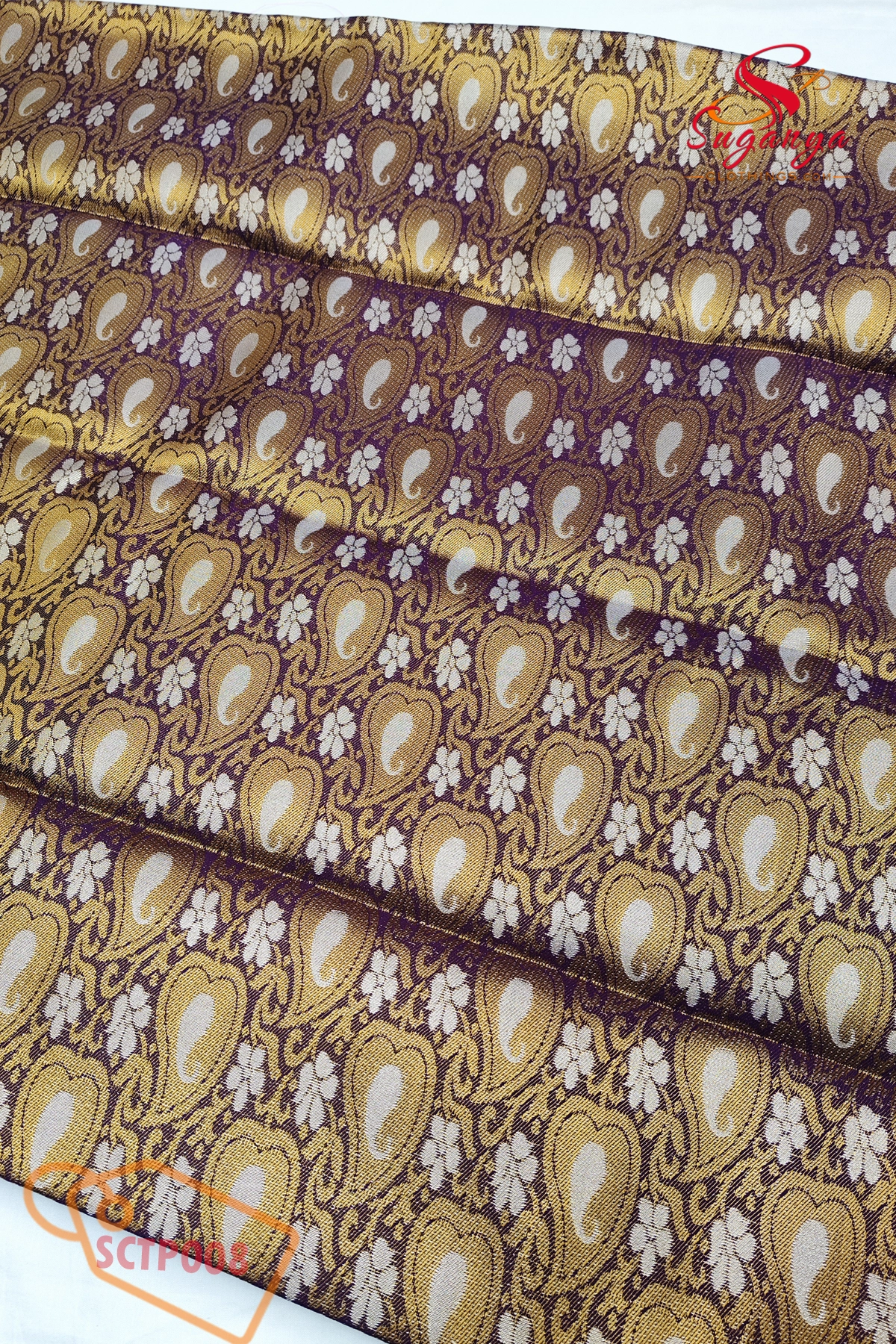 Poompavai – Tissue Bridal Saree