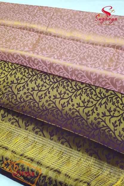 Poompavai – Tissue Bridal Saree